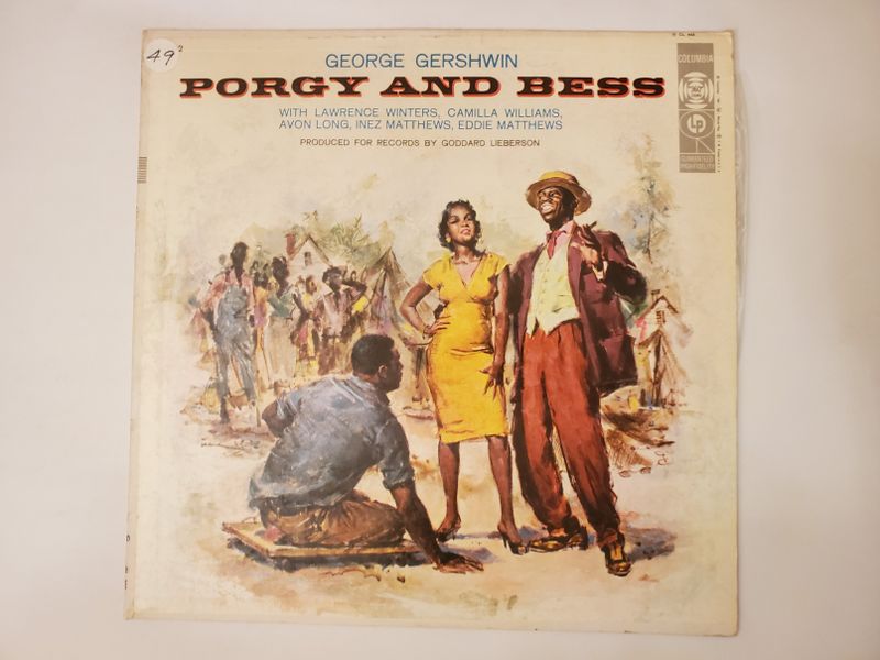 George Gershwin Porgy and Bess vinyl record